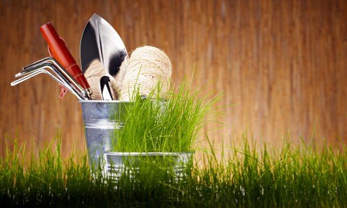 Charity partnership collecting reusable garden materials